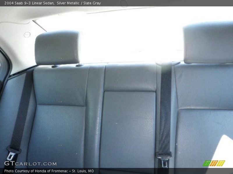 Silver Metallic / Slate Gray 2004 Saab 9-3 Linear Sedan