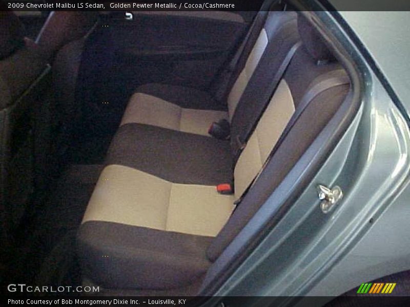 Golden Pewter Metallic / Cocoa/Cashmere 2009 Chevrolet Malibu LS Sedan