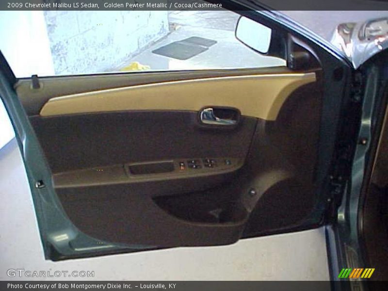 Golden Pewter Metallic / Cocoa/Cashmere 2009 Chevrolet Malibu LS Sedan