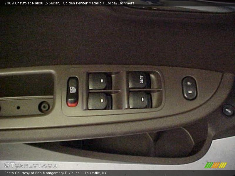 Golden Pewter Metallic / Cocoa/Cashmere 2009 Chevrolet Malibu LS Sedan