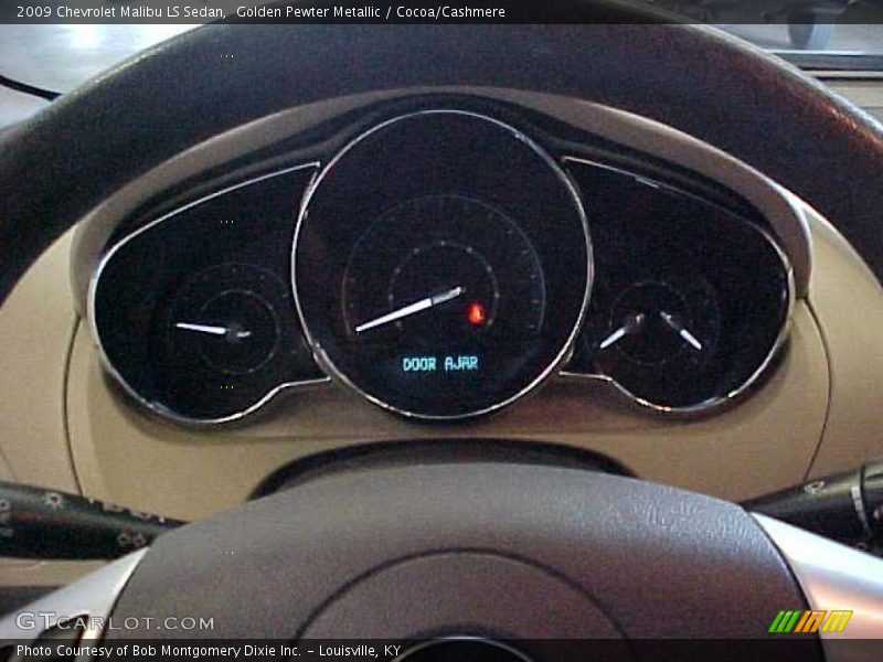 Golden Pewter Metallic / Cocoa/Cashmere 2009 Chevrolet Malibu LS Sedan