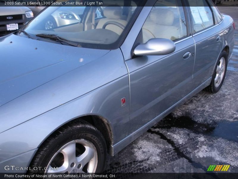 Silver Blue / Light Tan 2003 Saturn L Series L300 Sedan