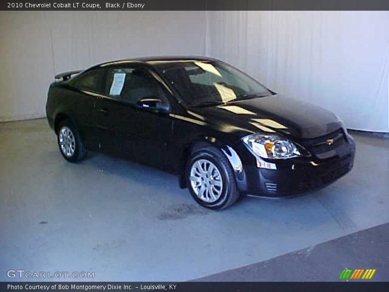 Black / Ebony 2010 Chevrolet Cobalt LT Coupe