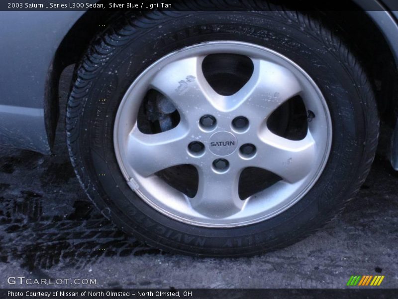 Silver Blue / Light Tan 2003 Saturn L Series L300 Sedan