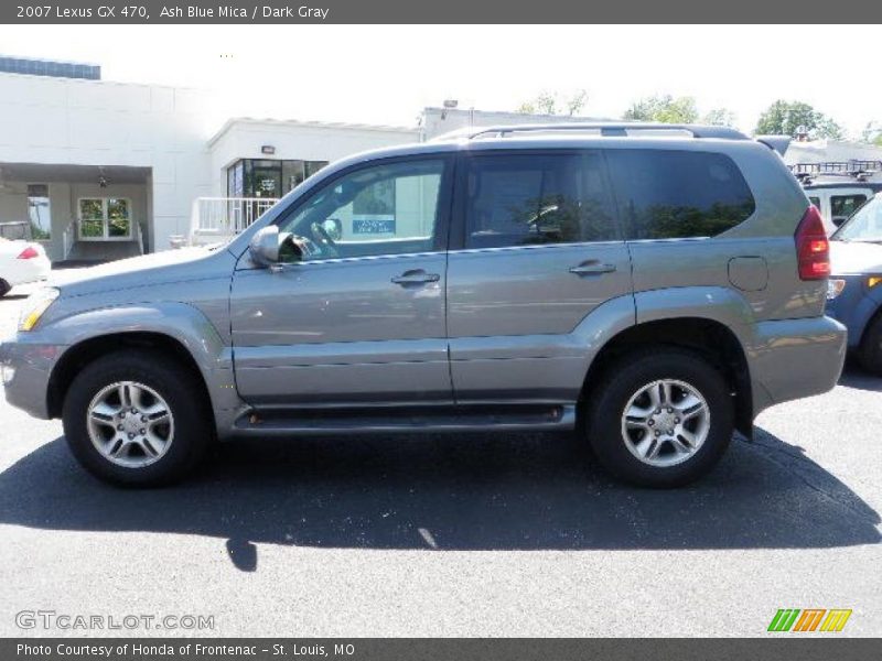 Ash Blue Mica / Dark Gray 2007 Lexus GX 470