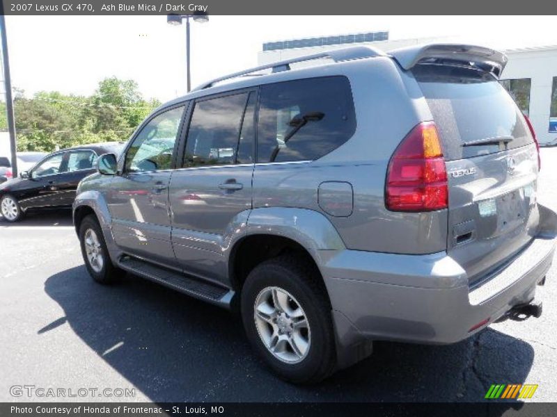 Ash Blue Mica / Dark Gray 2007 Lexus GX 470