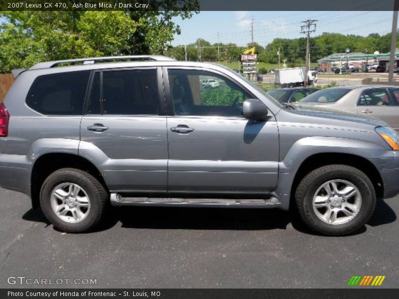 Ash Blue Mica / Dark Gray 2007 Lexus GX 470