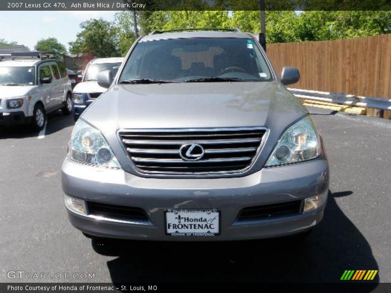 Ash Blue Mica / Dark Gray 2007 Lexus GX 470