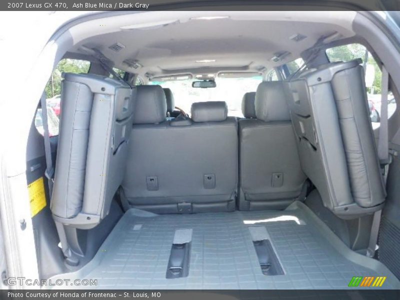 Ash Blue Mica / Dark Gray 2007 Lexus GX 470