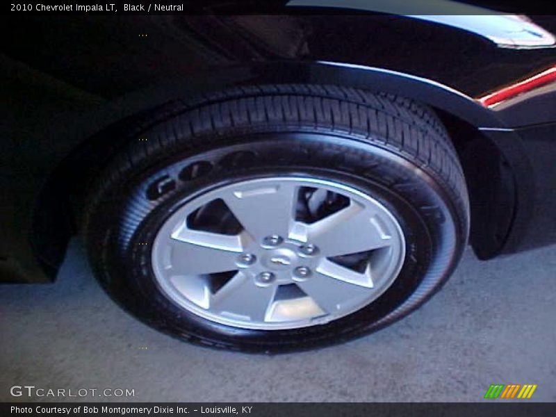 Black / Neutral 2010 Chevrolet Impala LT