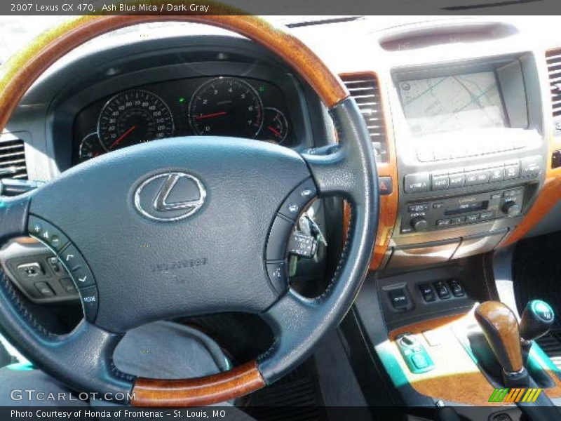 Ash Blue Mica / Dark Gray 2007 Lexus GX 470