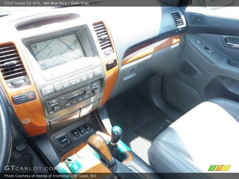 Ash Blue Mica / Dark Gray 2007 Lexus GX 470