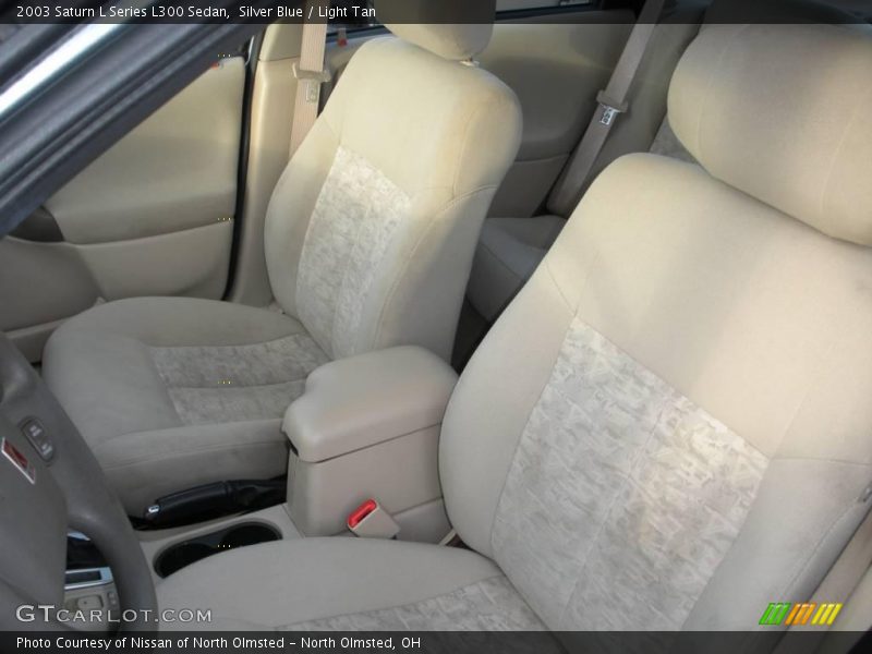 Silver Blue / Light Tan 2003 Saturn L Series L300 Sedan