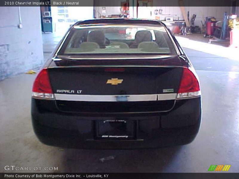 Black / Neutral 2010 Chevrolet Impala LT
