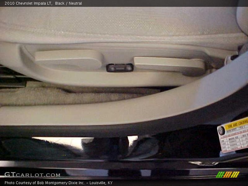 Black / Neutral 2010 Chevrolet Impala LT
