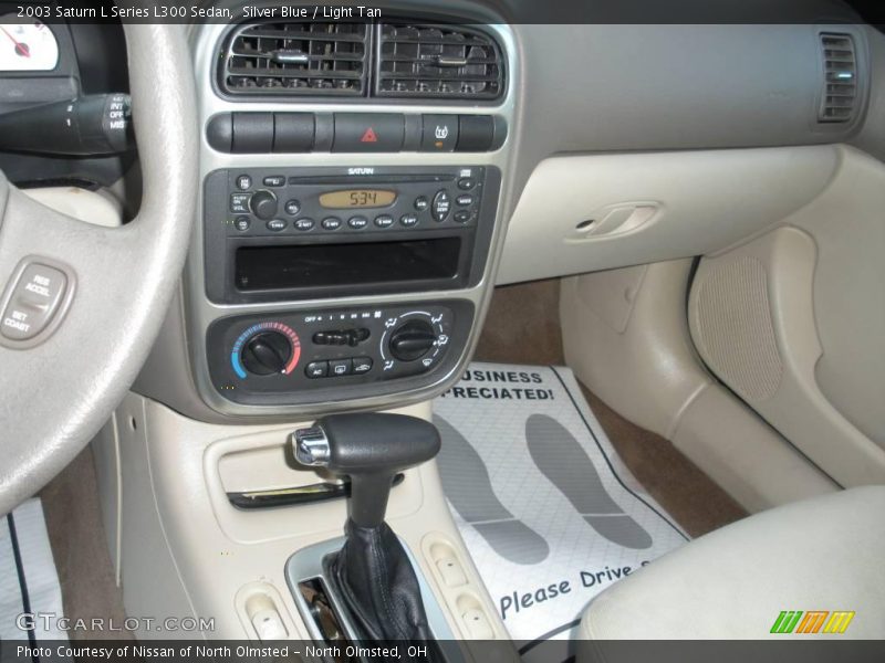 Silver Blue / Light Tan 2003 Saturn L Series L300 Sedan