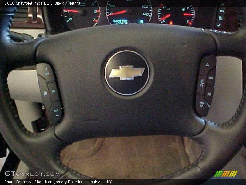Black / Neutral 2010 Chevrolet Impala LT