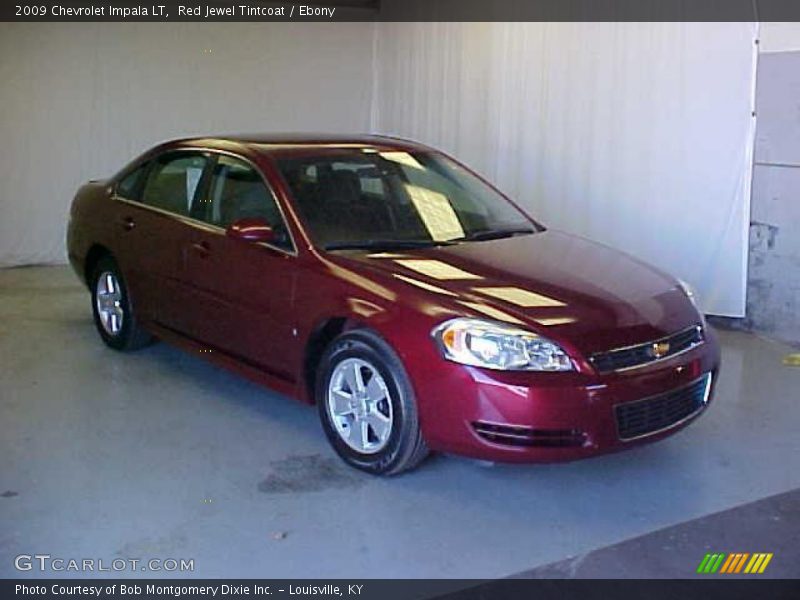 Red Jewel Tintcoat / Ebony 2009 Chevrolet Impala LT
