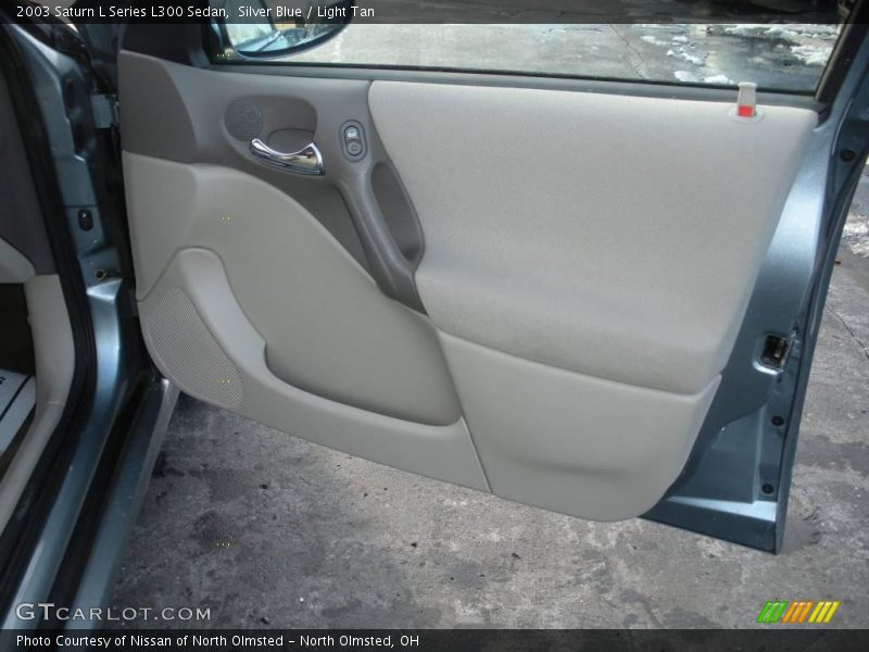 Silver Blue / Light Tan 2003 Saturn L Series L300 Sedan