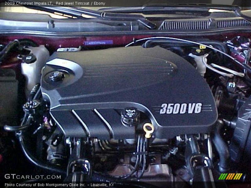 Red Jewel Tintcoat / Ebony 2009 Chevrolet Impala LT