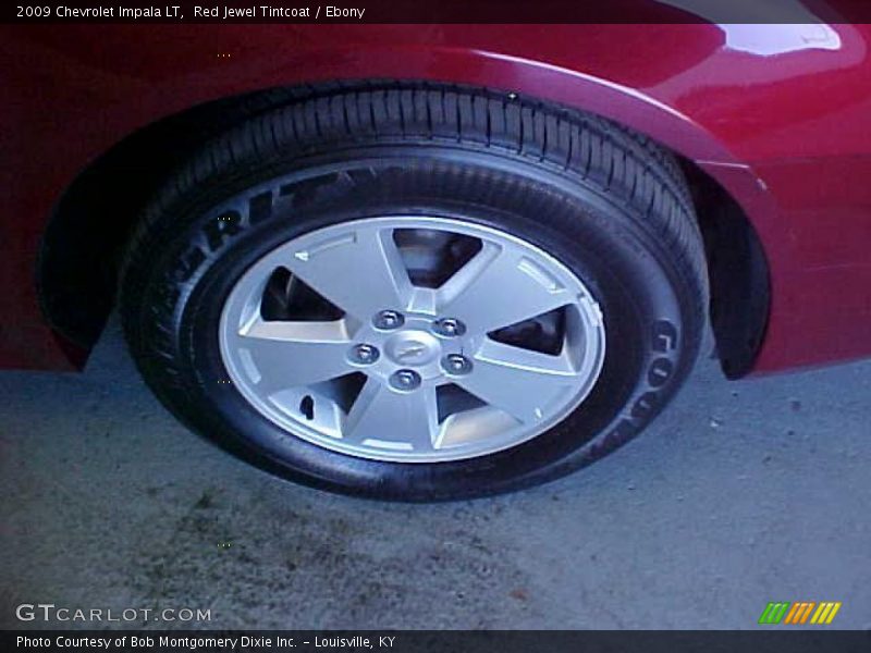 Red Jewel Tintcoat / Ebony 2009 Chevrolet Impala LT