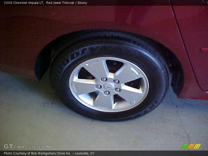 Red Jewel Tintcoat / Ebony 2009 Chevrolet Impala LT
