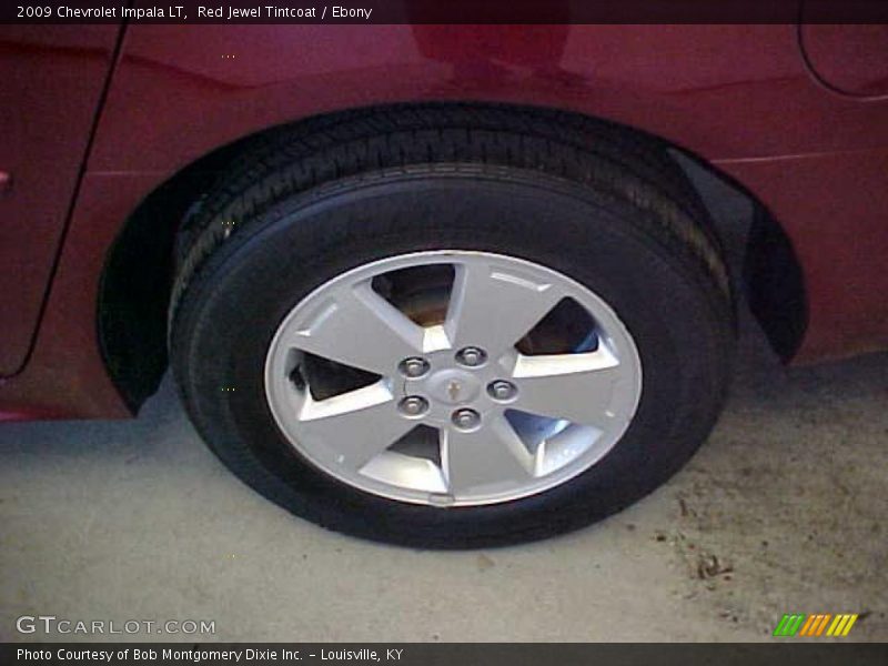 Red Jewel Tintcoat / Ebony 2009 Chevrolet Impala LT