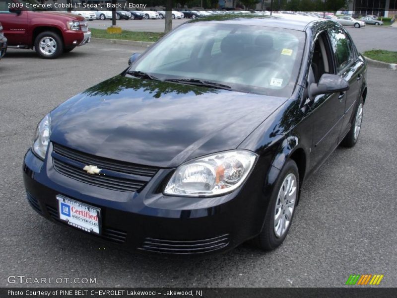 Black / Ebony 2009 Chevrolet Cobalt LT Sedan