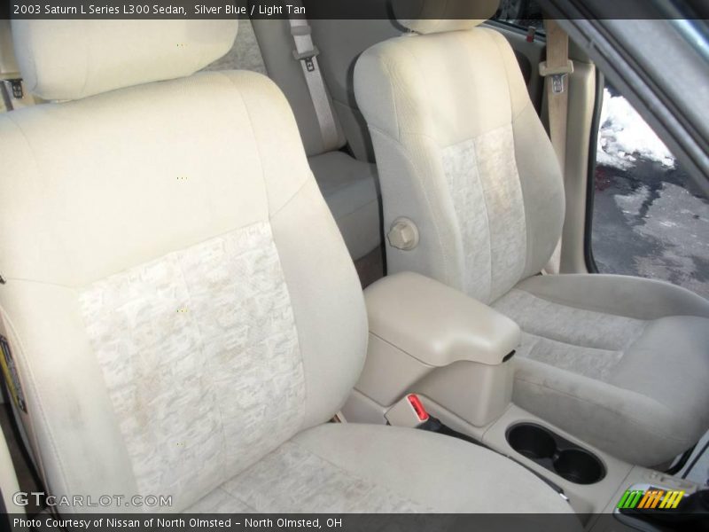 Silver Blue / Light Tan 2003 Saturn L Series L300 Sedan