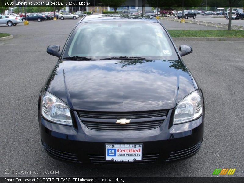 Black / Ebony 2009 Chevrolet Cobalt LT Sedan