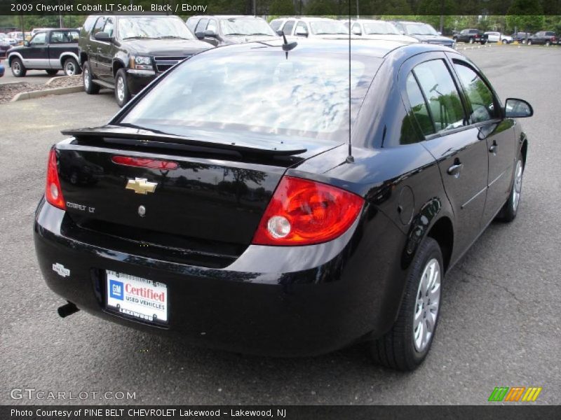 Black / Ebony 2009 Chevrolet Cobalt LT Sedan