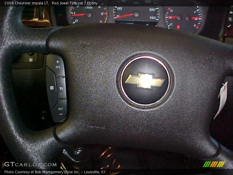 Red Jewel Tintcoat / Ebony 2009 Chevrolet Impala LT