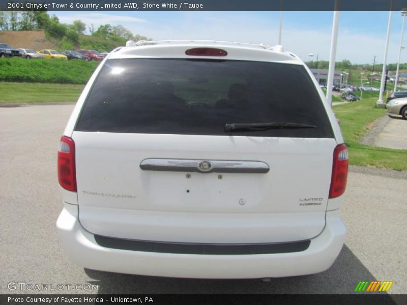 Stone White / Taupe 2001 Chrysler Town & Country Limited AWD