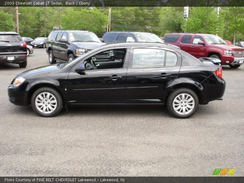 Black / Ebony 2009 Chevrolet Cobalt LT Sedan