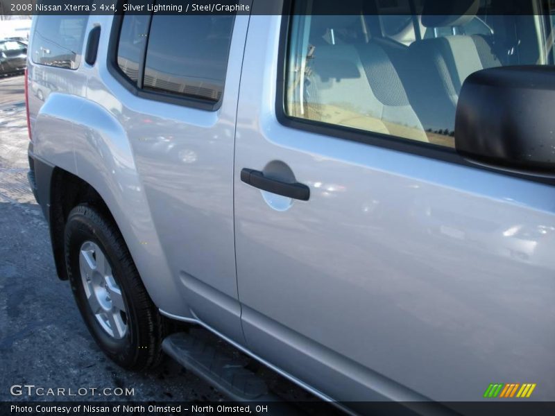 Silver Lightning / Steel/Graphite 2008 Nissan Xterra S 4x4
