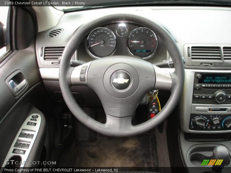 Black / Ebony 2009 Chevrolet Cobalt LT Sedan