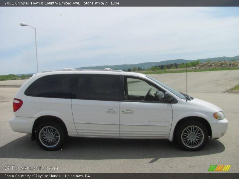 Stone White / Taupe 2001 Chrysler Town & Country Limited AWD