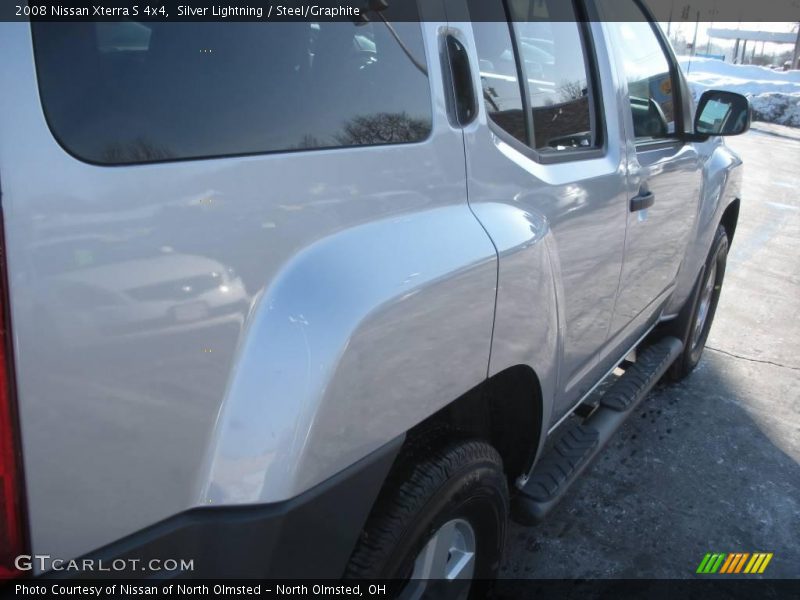 Silver Lightning / Steel/Graphite 2008 Nissan Xterra S 4x4