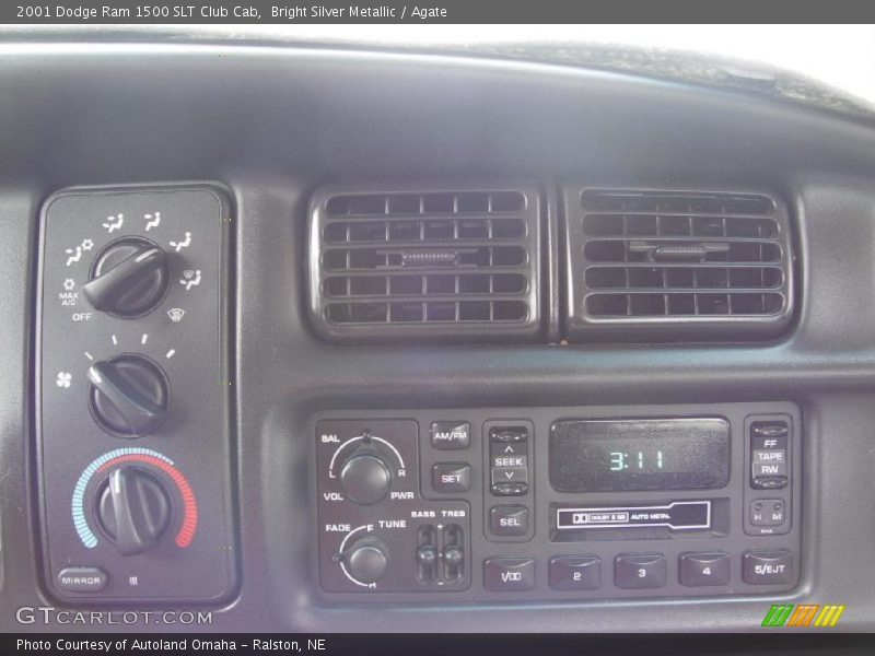 Bright Silver Metallic / Agate 2001 Dodge Ram 1500 SLT Club Cab