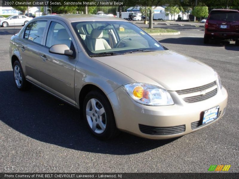 Sandstone Metallic / Neutral Beige 2007 Chevrolet Cobalt LT Sedan