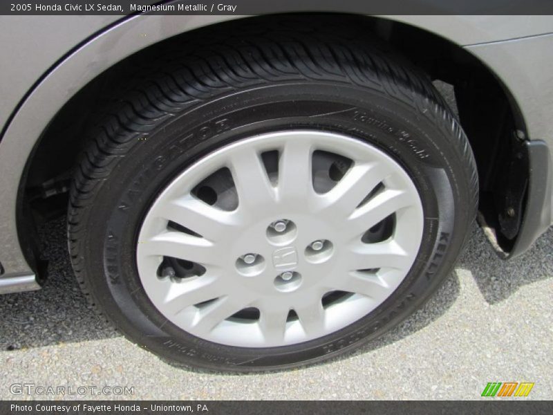 Magnesium Metallic / Gray 2005 Honda Civic LX Sedan