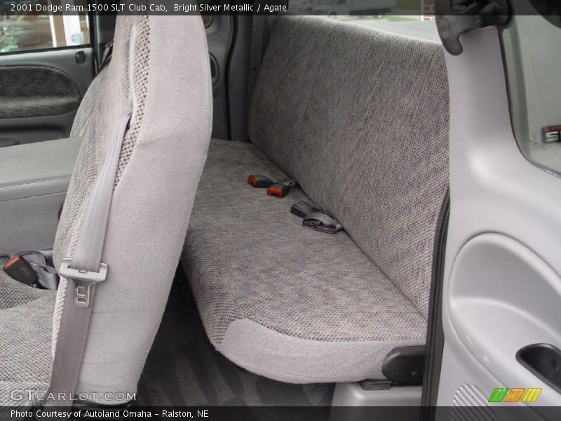 Bright Silver Metallic / Agate 2001 Dodge Ram 1500 SLT Club Cab