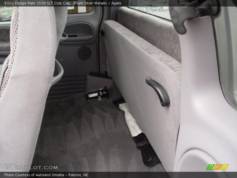 Bright Silver Metallic / Agate 2001 Dodge Ram 1500 SLT Club Cab