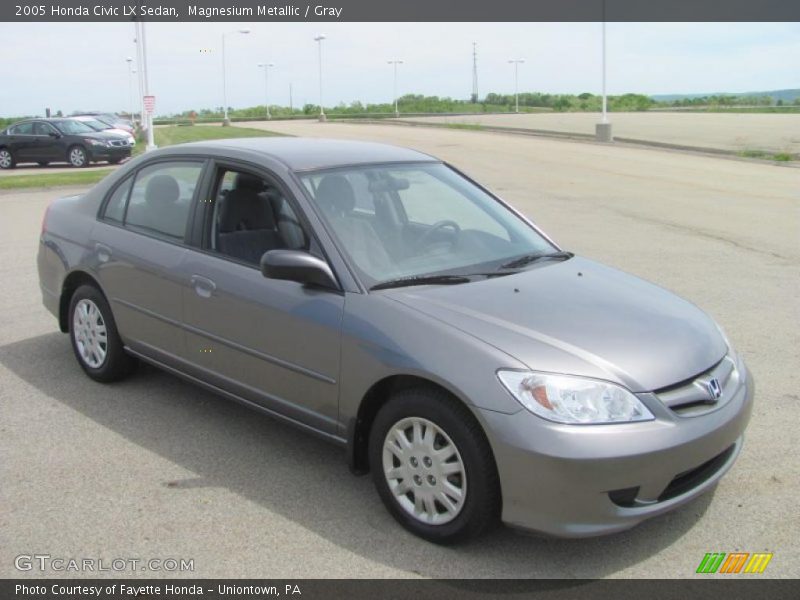Magnesium Metallic / Gray 2005 Honda Civic LX Sedan