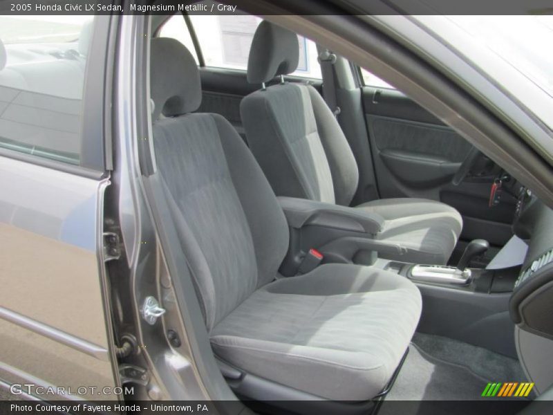 Magnesium Metallic / Gray 2005 Honda Civic LX Sedan