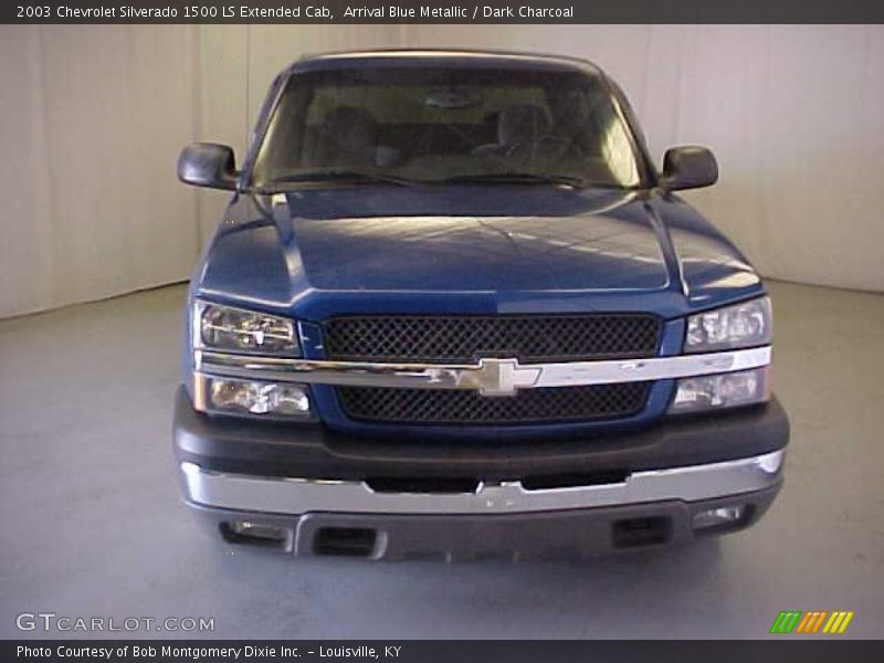 Arrival Blue Metallic / Dark Charcoal 2003 Chevrolet Silverado 1500 LS Extended Cab