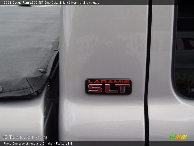 Bright Silver Metallic / Agate 2001 Dodge Ram 1500 SLT Club Cab