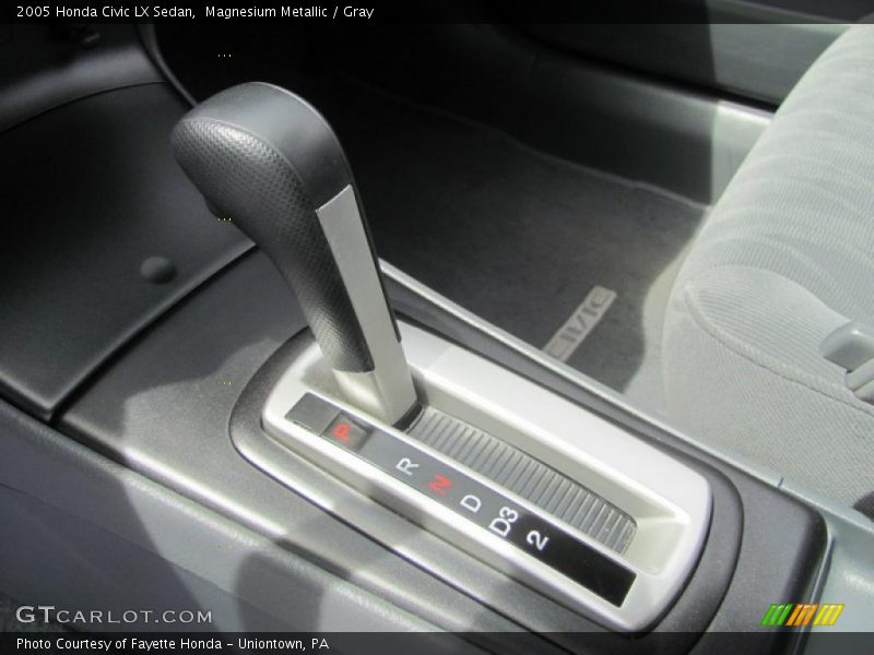 Magnesium Metallic / Gray 2005 Honda Civic LX Sedan
