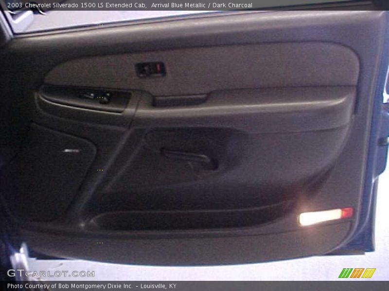 Arrival Blue Metallic / Dark Charcoal 2003 Chevrolet Silverado 1500 LS Extended Cab