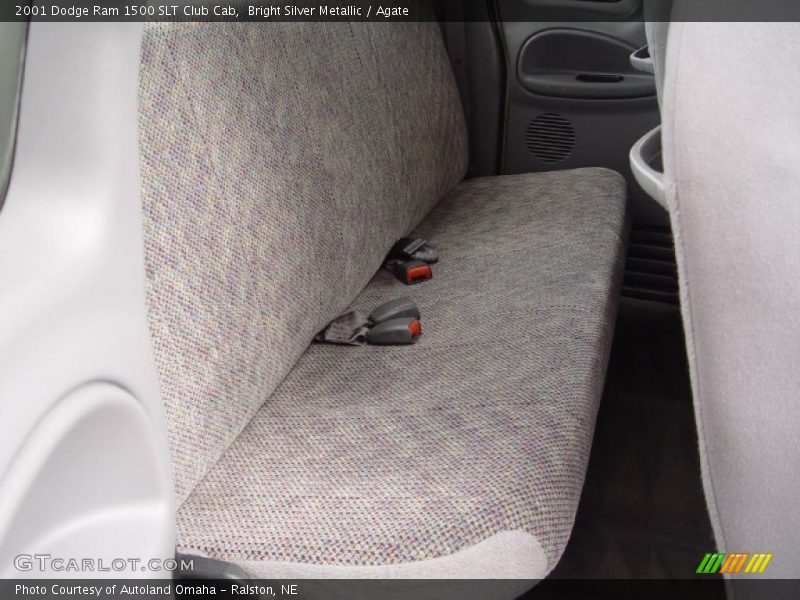 Bright Silver Metallic / Agate 2001 Dodge Ram 1500 SLT Club Cab